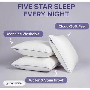 Mellow Sleep | Hotel Pillow Waterproof & Stain-Resistant Cloud-Soft Hypoallergen